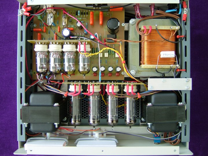 Amplificateur à tubes EL84 - Push Pull Ultra Linéaire  - 2 x 12 Weff