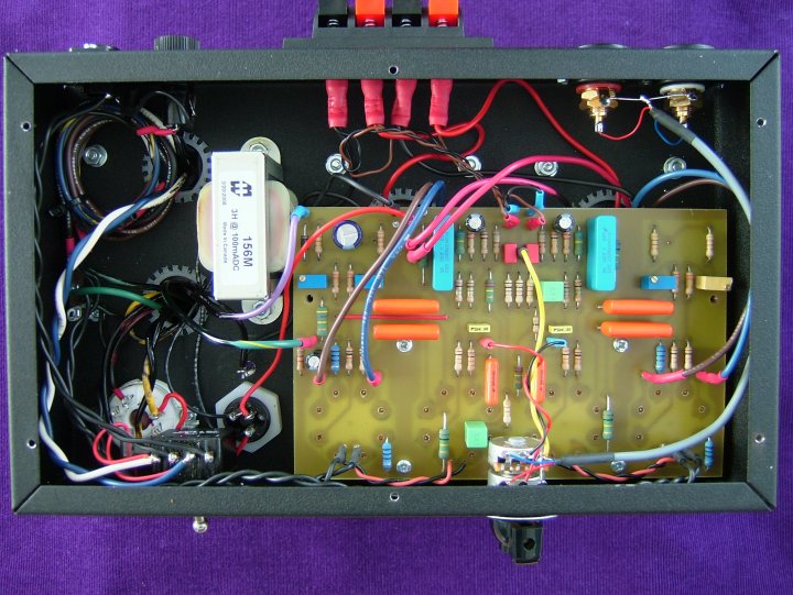 Amplificateur Hybride 2 x 12 Weff - PP de 6V6GT