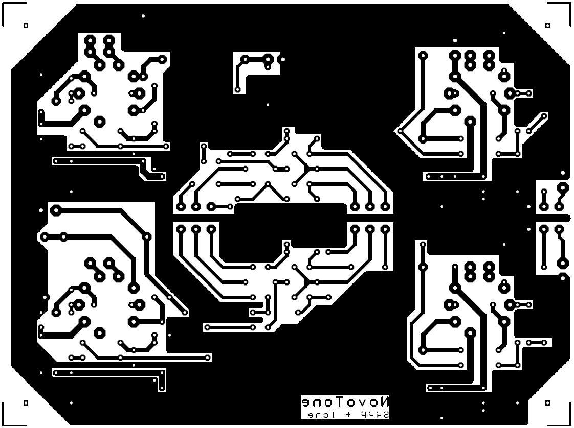 NovoTone - Préamplificateur SRPP - 5 entrées - Contrôle de Tonalité