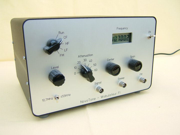 NovoTone - Wobulateur FI - IF Wobbulator - 455kHz - 10,7MHz