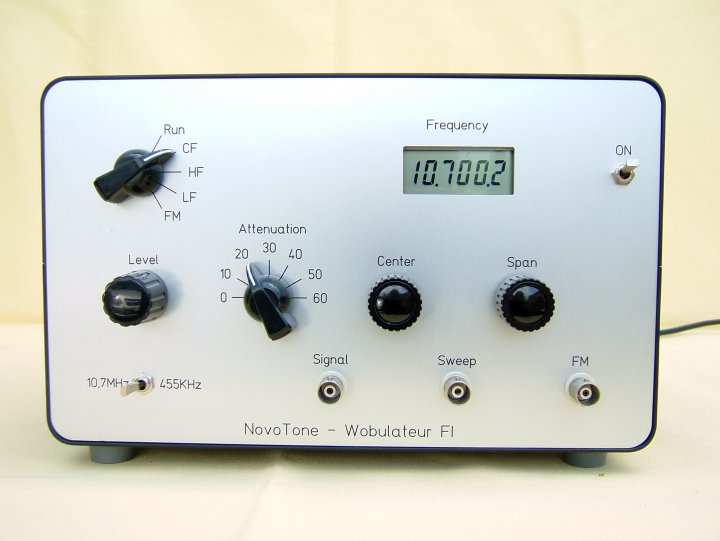 NovoTone - Wobulateur FI - IF Wobbulator - 455kHz - 10,7MHz